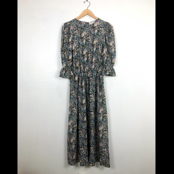 Never Fully Dressed Floral Jasmine Midi Dress US 8 - Picture 12 of 14